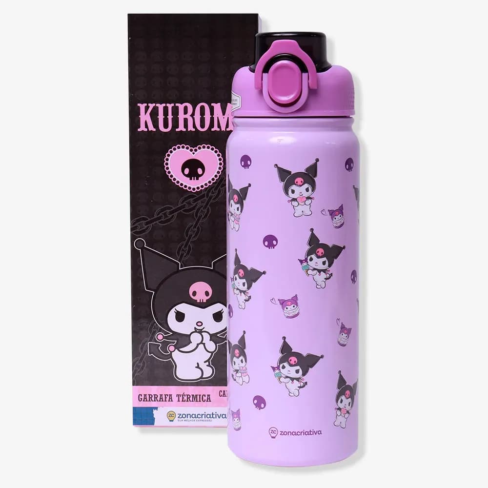 Garrafa Galaxy Kuromi – 650ml 